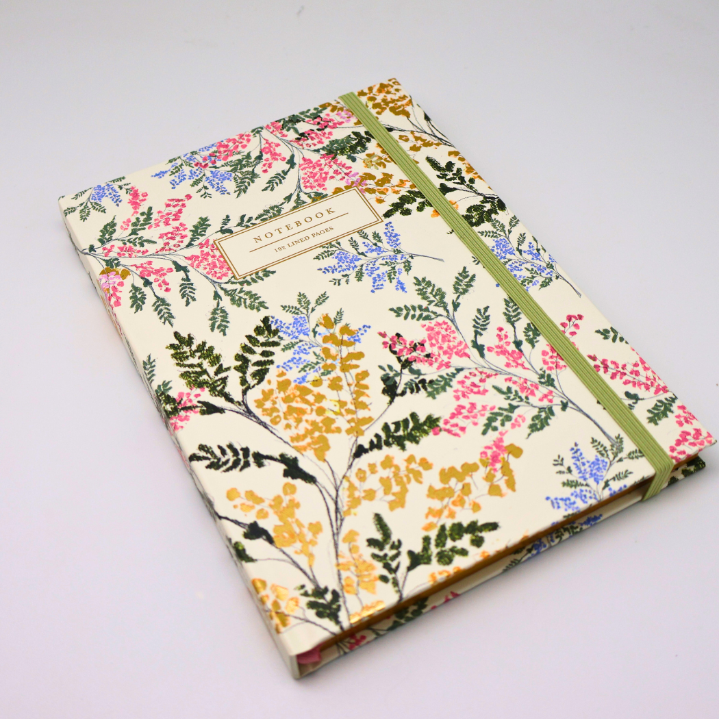 A5 Notebook Cream Hard Cover Stephanie Dyment Gift