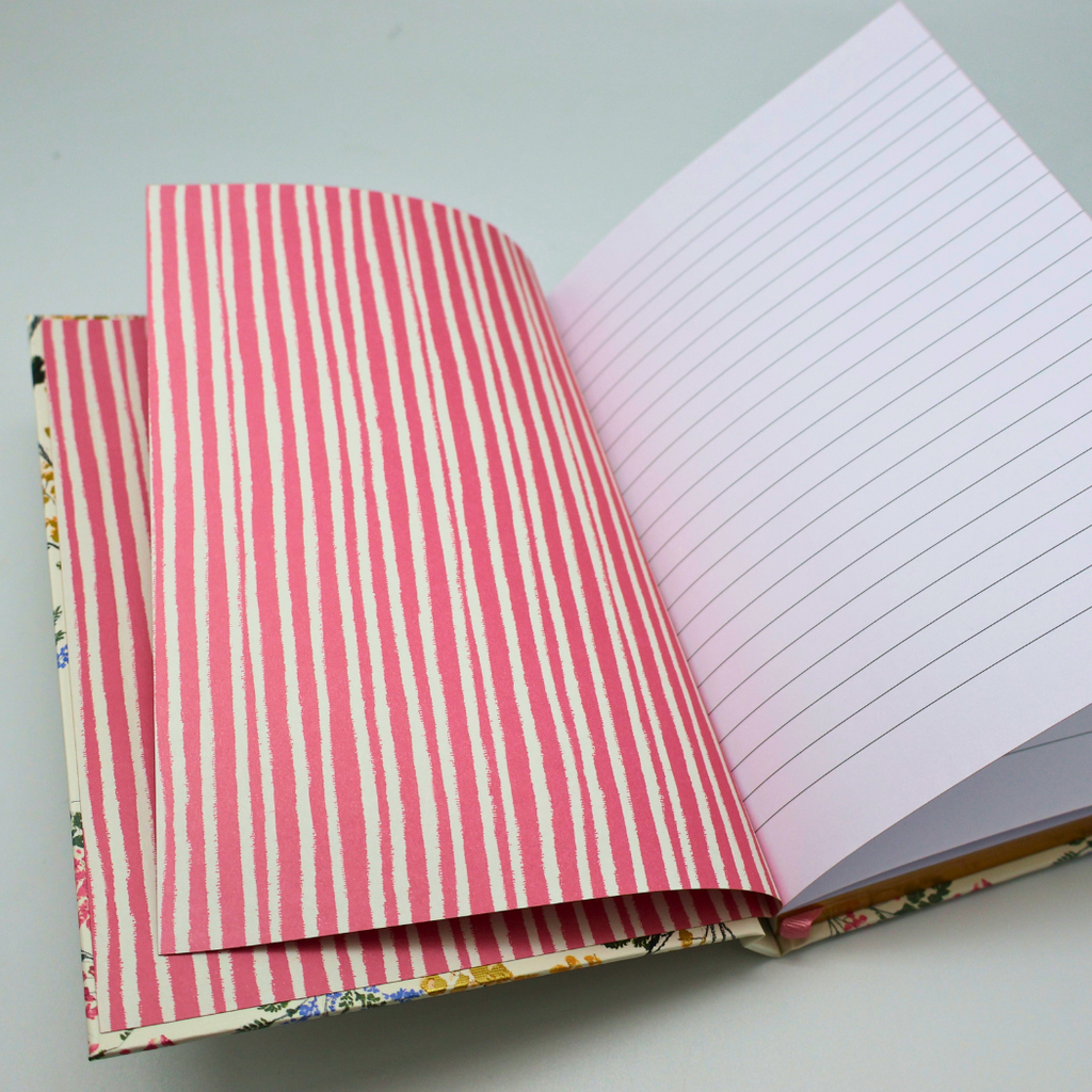 A5 Notebook Cream Hard Cover Stephanie Dyment Gift