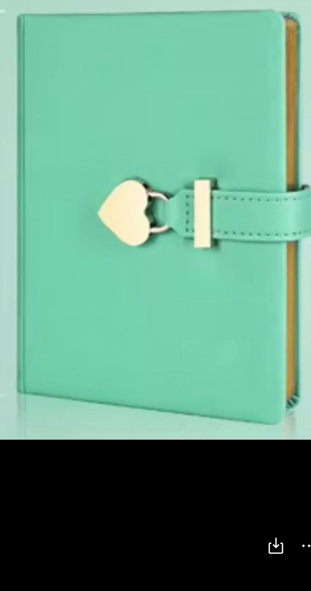 Heart Lock Journal – Assorted Colours