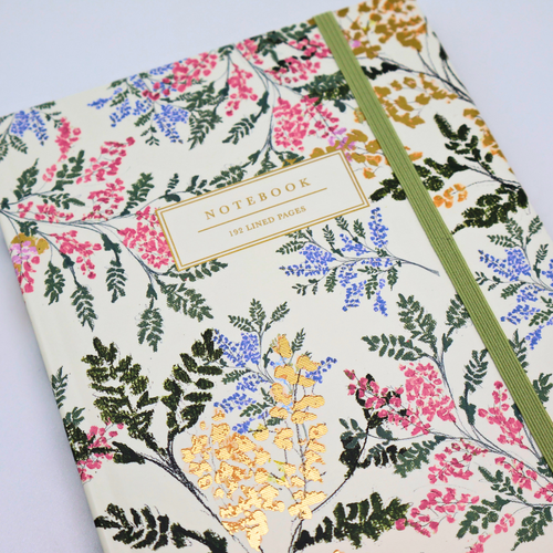 A5 Notebook Cream Hard Cover Stephanie Dyment Gift